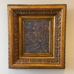 A Pair of Abstract Impressionist Oil Paintings